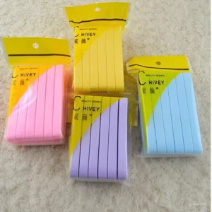 Bông nở rửa mặt bọt biển Chivey 12 miếng, Mút rửa mặt bọt biển 12 thanh 88093