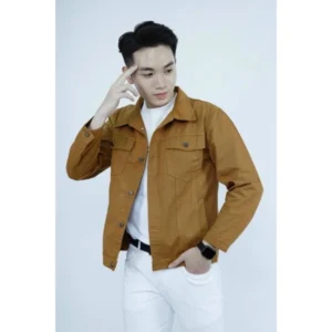 Áo khoác kaki nam vải kaki dày dặn cao cấp Hải Triều 0173