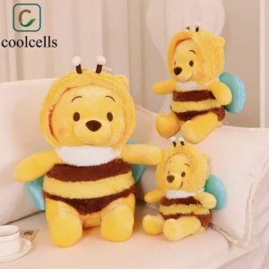 Coolcells Bee Winnie The Pooh Đồ chơi sang trọng, PP Cotton Plush Bee Anime Gấu Đồ chơi búp bê nhồi bông, Đồ chơi trẻ em Winnie The