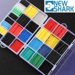 Ống cách nhiệt co nhiệt gia đình, Bộ dụng cụ phân loại ống co nhiệt, Cáp quấn dây điện kết nối điện.