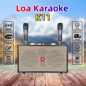 Xưởng bán trực tiếp K11 Loa Kéo Xách Tay Hát Karaoke Di Động Bluetooth Bass Giải Trí Mini Nghe Nhạc